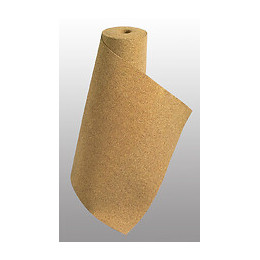 Rouleau liège aggloméré naturel 8mx0,5m épaisseur 2mm
