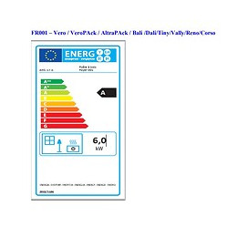 Poêle à bois Reno 6 kw
