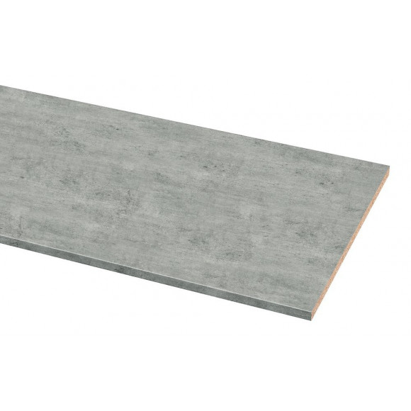 Plan de travail postformé 1800x600x28mm Light Stone