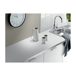 Plan de travail postformé 1800x600x28mm Blanc