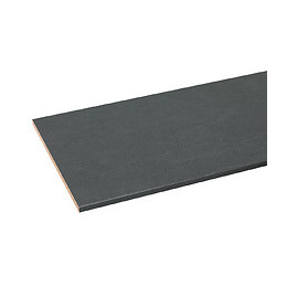 Plan de travail postformé 2470x635x28mm Pierre noire