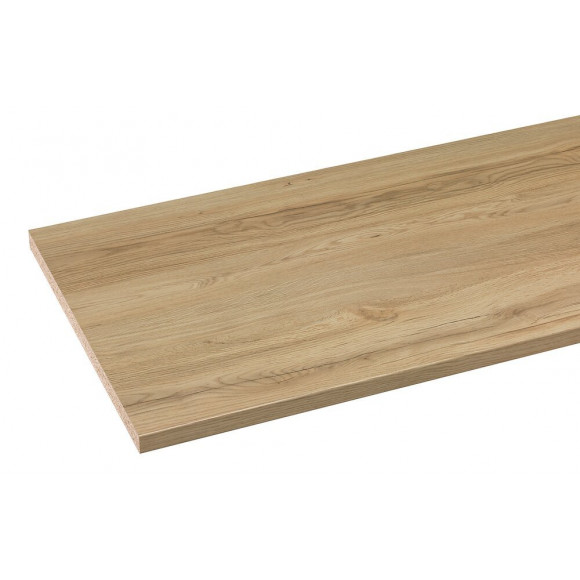Plan de travail postformé 2470x635x28mm Chêne Flandres