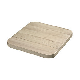 Plan de travail réversible 3050x635x38mm Zaf./Chêne oc.