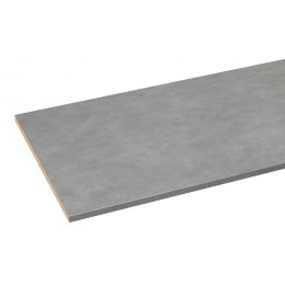 Plan de travail postformé 2470x635x28m Béton