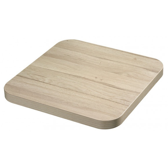 Plan de travail réversible 3050x635x38mm Zaf./Chêne oc.