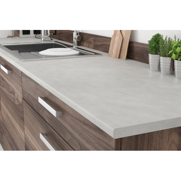 Plan de travail postformé 2470x635x28mm Griffé