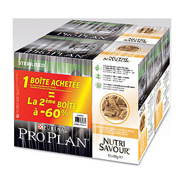 Nutrisavour Chat Sterilised Poulet lot 2 x 10 X 85g 