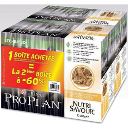Nutrisavour Chat Sterilised Poulet lot 2 x 10 X 85g 