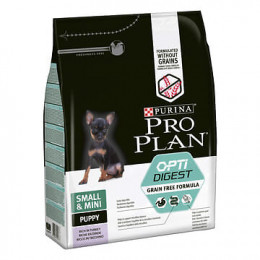 SMALL and MINI PUPPY 2.5KG OPTIDIGEST GRAIN FREE DINDE