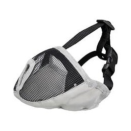 Trixie Museliere Pour Races A Museau Court En Polyester - Xs-s : 15 Cm - Gris - Pour Chien