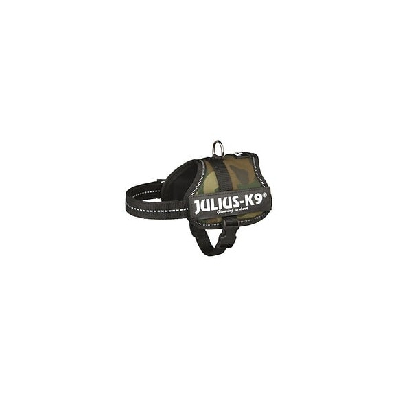 Harnais Power Julius-k9 - Baby 2 - Xs-s : 33-45 Cm-18 Mm - Camouflage - Pour Chien