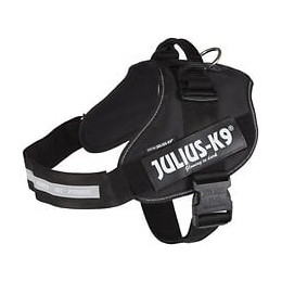 Julius-k9 Harnais Power Idc - 3 - Xl : 82-115 Cm-50 Mm - Noir - Pour Chien