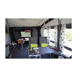 Midland Tapis De Sol Pvc - 250 X 550 Cm - Gris