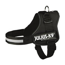 Harnais Power Julius-k9 - 3 - Xl : 82-118 Cm-50 Mm - Noir - Pour Chien