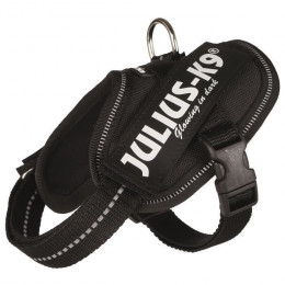 Julius-k9 Harnais Power Idc - Baby 2 - Xs-s : 33-45 Cm-18 Mm - Noir - Pour Chien