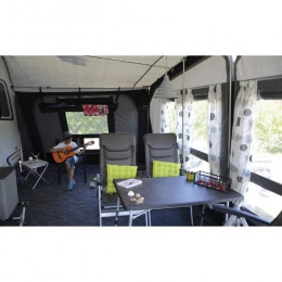 Midland Tapis De Sol Pvc - 250 X 550 Cm - Gris