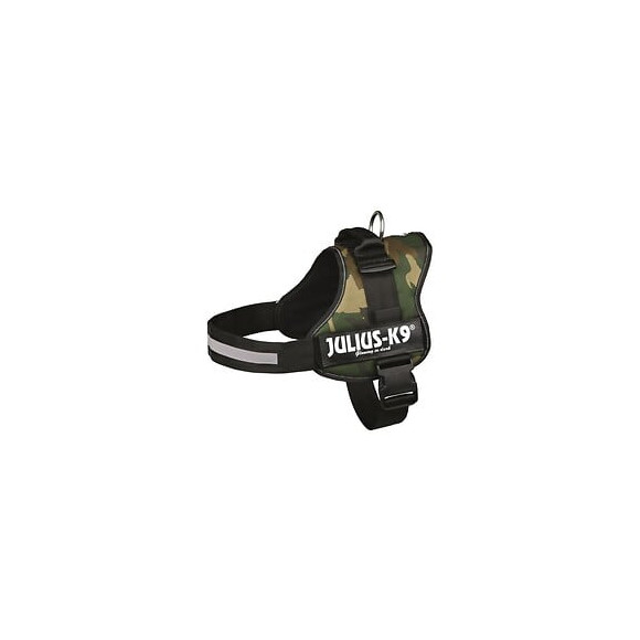 Harnais Power Julius-k9 - 3 - Xl : 82-118 Cm-50 Mm - Camouflage - Pour Chien