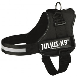 Harnais Power Julius-k9 - 3 - Xl : 82-118 Cm-50 Mm - Noir - Pour Chien