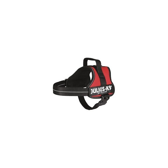 Harnais Power Julius-k9 - Mini - M : 51-67 Cm-28 Mm - Rouge - Pour Chien
