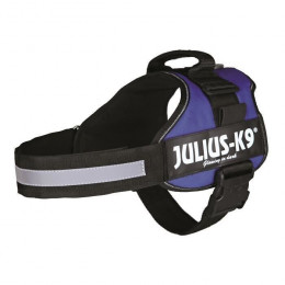 Harnais Power Julius-k9 - 1 - L : 66-85 Cm-50 Mm - Bleu - Pour Chien