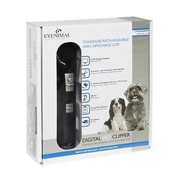 Eyenimal Tondeuse Digital Pet Clipper - Noir - Pour Chien