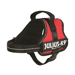 Harnais Power Julius-k9 - Mini-mini - S : 40-53 Cm-22 Mm - Rouge - Pour Chien