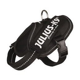 Julius-k9 Harnais Power Idc - Baby 2 - Xs-s : 33-45 Cm-18 Mm - Noir - Pour Chien