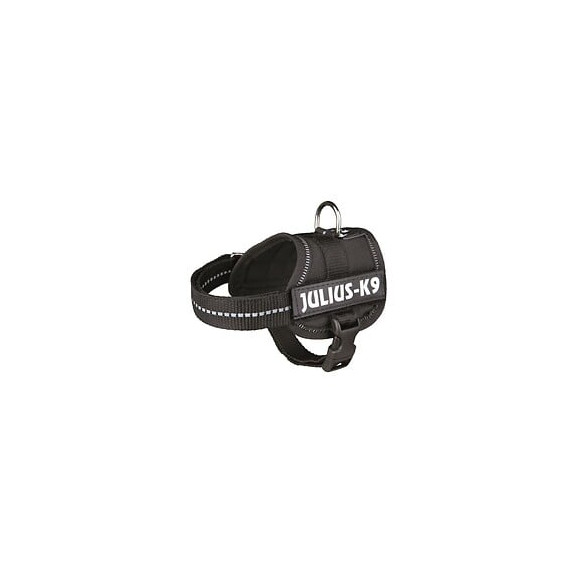 Harnais Power Julius-k9 - Baby 1 - Xs : 30-40 Cm-18 Mm - Noir - Pour Chien