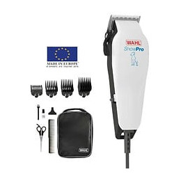 Wahl Tondeuse Animal Showpro 20110.046 - Tondeuse Filaire Fabriquee En Europe - Moteur V5000 Brevete Puissant Et Silencieux