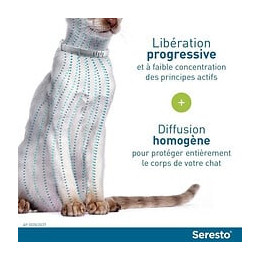 Seresto Chat - Collier Anti-puces Et Anti-tiques Pour Chats - 2 Colliers
