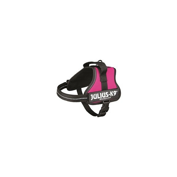 Harnais Power Julius-k9 - Mini-mini - S : 40-53 Cm-22 Mm - Fuchsia - Pour Chien