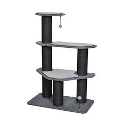 Ebi Griffoir Meru 90 X 50 X 129 Cm - 24,1 Kg - Gris - Pour Chat