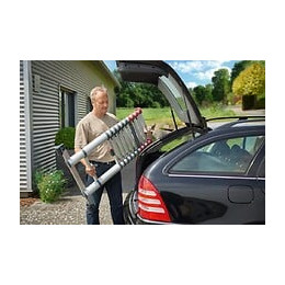 Echelle Télescopique Aluminium Hailo 11 Échelons H.3.2 M