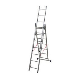 Echelle Universelle 3 Plans Adaptable Aux Escaliers Es03f200