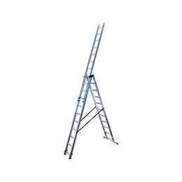 Echelle Transformable Aluminium Hailo 33 Échelons H.6.82m