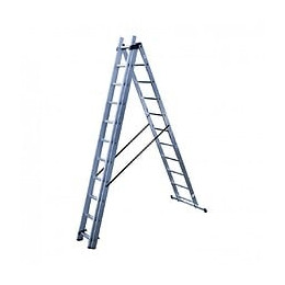 Echelle Transformable Aluminium Hailo 33 Échelons H.6.82m