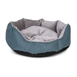 Vadigran Panier Rond Ares - 52 Cm - Turquoise - Pour Chien