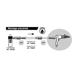 Mecafer Marteau Burin Pneumatique 150mm