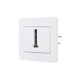 Prise Téléphone Diam2, Debflex, Blanc
