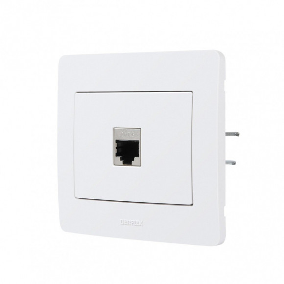 Prise Rj45 Diam2, Debflex, Blanc