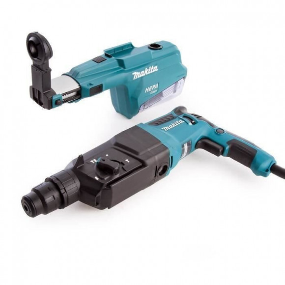 Makita Hr2650 - Perforateur -burineur Sds+ 26mm 800w + Systeme Daspiration Integre + Coffret