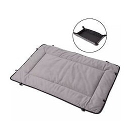 Lit Pour Chiens Gris 65 X 100 Cm - Gris