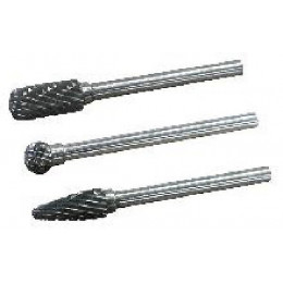 2 Fraises Carbure Tungstène Sphériques Ø 6 Mm