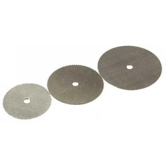 3 Disques Scie 16 / 19 / 22 Mm