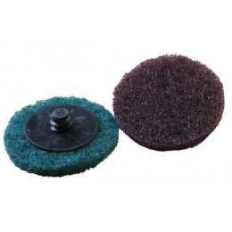 2 Disques Éponge Abrasive Ø 50 Mm Pour Bois