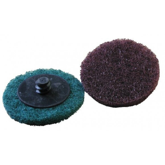 2 Disques Éponge Abrasive Ø 50 Mm Pour Bois