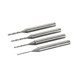 4 Forêts Carbure Tungstène 0,6 À 1,2 Mm