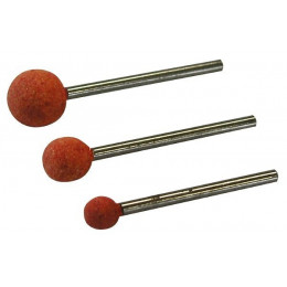 3 Meules Sphériques Corindon