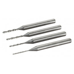 4 Forêts Carbure Tungstène 0,6 À 1,2 Mm