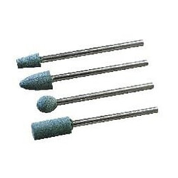 2 Meules Carbure Silicium Sphériques Ø 4,5 Mm